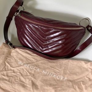 REBECCA MINKOFF  Edie Leather Belt Bag